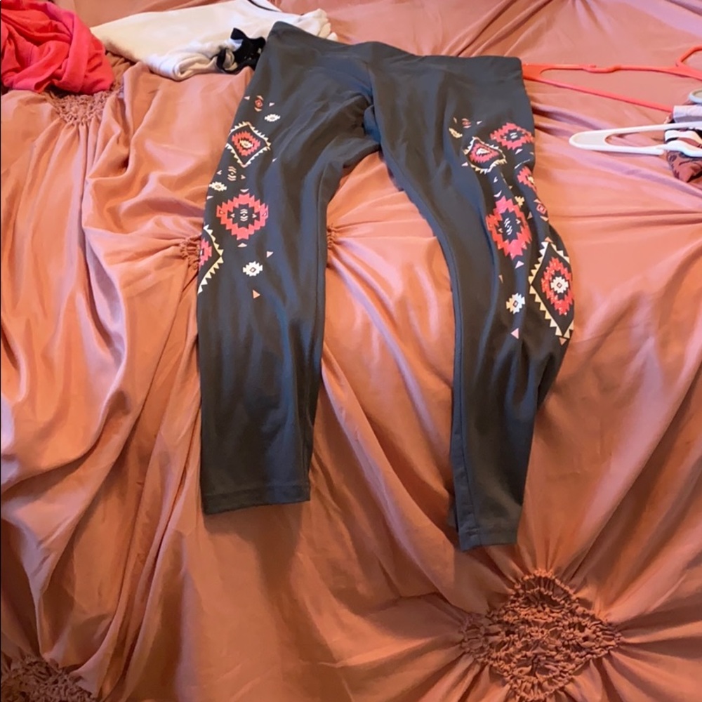 shirt and leggings